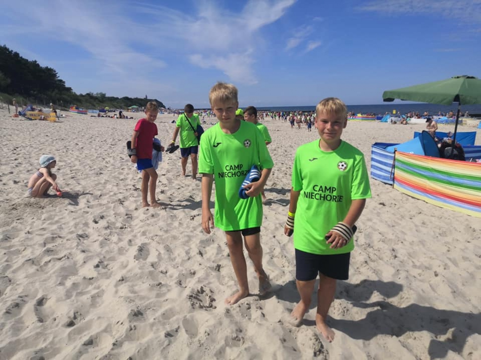 Zdjęcie w galerii na portalu naszraciborz.pl: Młodzi piłkarze LKS Tworków na obozie w Niechorzu [FOTO] wiadomości z regionu