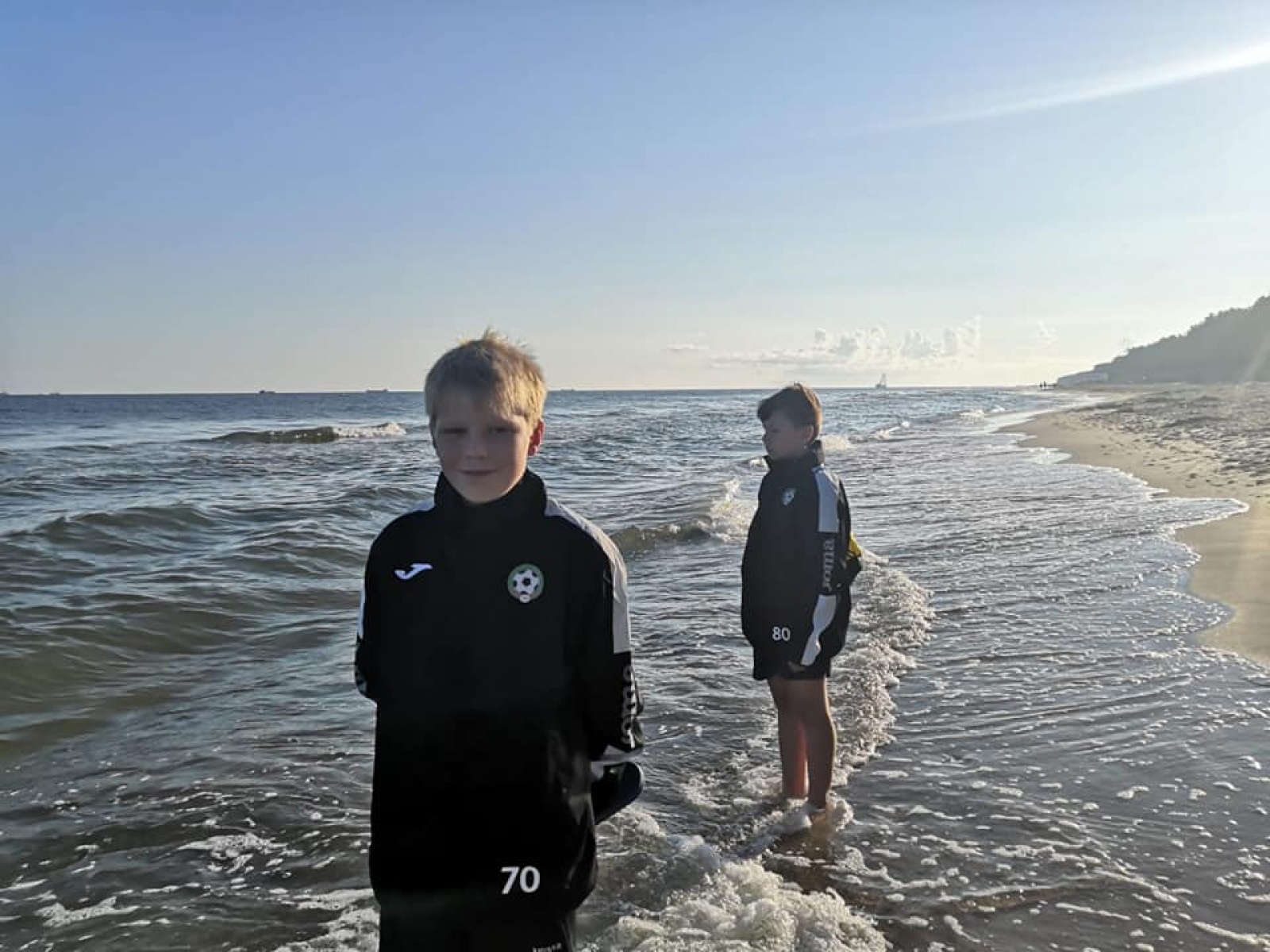 Zdjęcie w galerii na portalu naszraciborz.pl: Młodzi piłkarze LKS Tworków na obozie w Niechorzu [FOTO] wiadomości z regionu