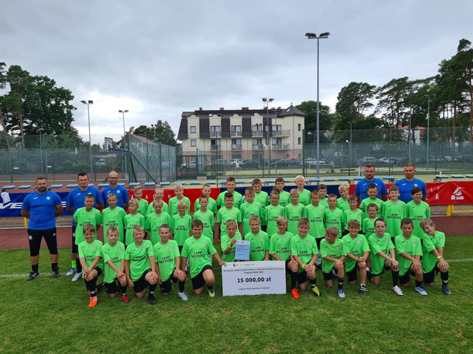 Zdjęcie w galerii na portalu naszraciborz.pl: Młodzi piłkarze LKS Tworków na obozie w Niechorzu [FOTO] wiadomości z regionu