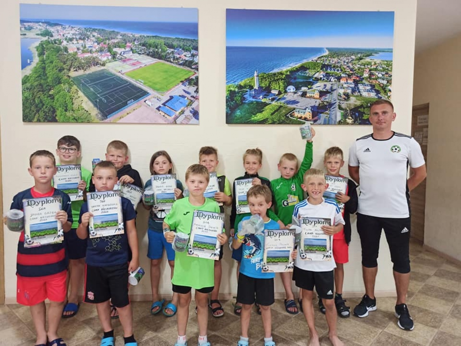 Zdjęcie w galerii na portalu naszraciborz.pl: Młodzi piłkarze LKS Tworków na obozie w Niechorzu [FOTO] wiadomości z regionu