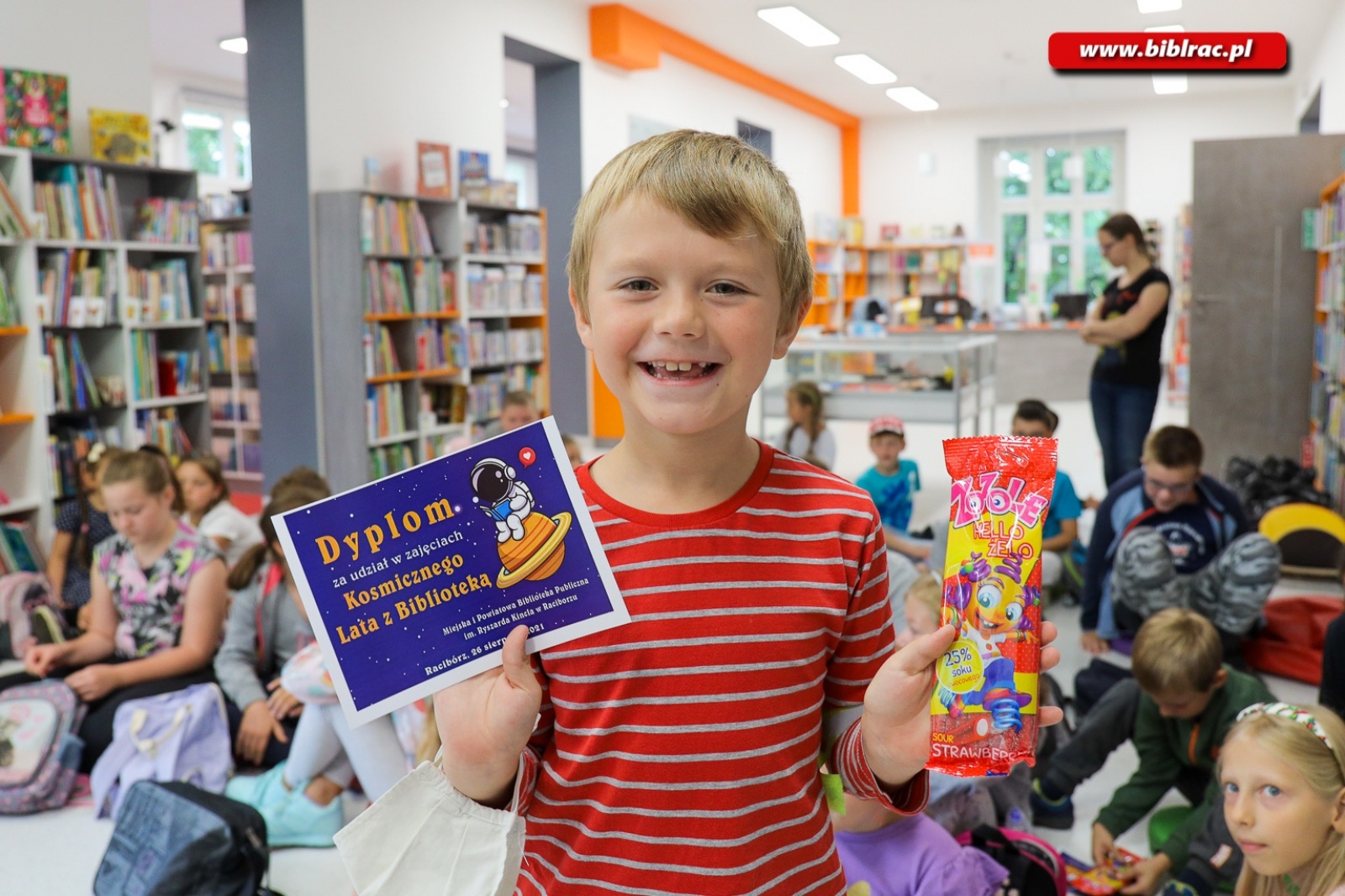 Zdjęcie w galerii na portalu naszraciborz.pl: Kosmiczne lato z biblioteką dobiegło końca [FOTO] wiadomości z regionu