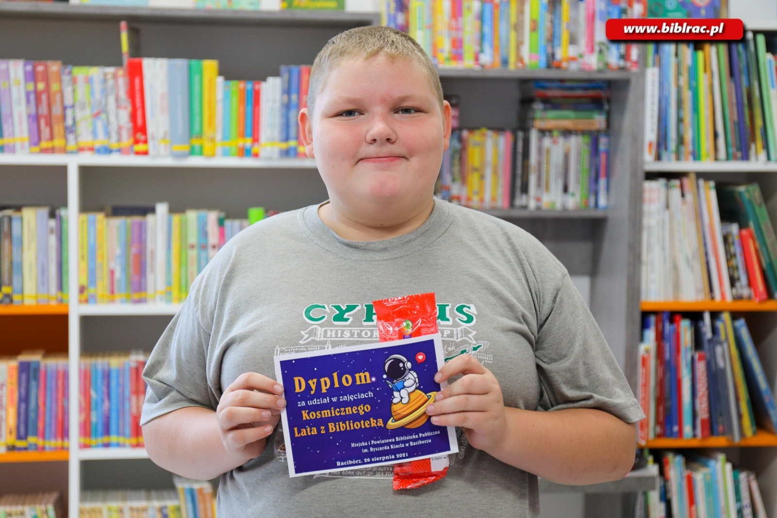 Zdjęcie w galerii na portalu naszraciborz.pl: Kosmiczne lato z biblioteką dobiegło końca [FOTO] wiadomości z regionu