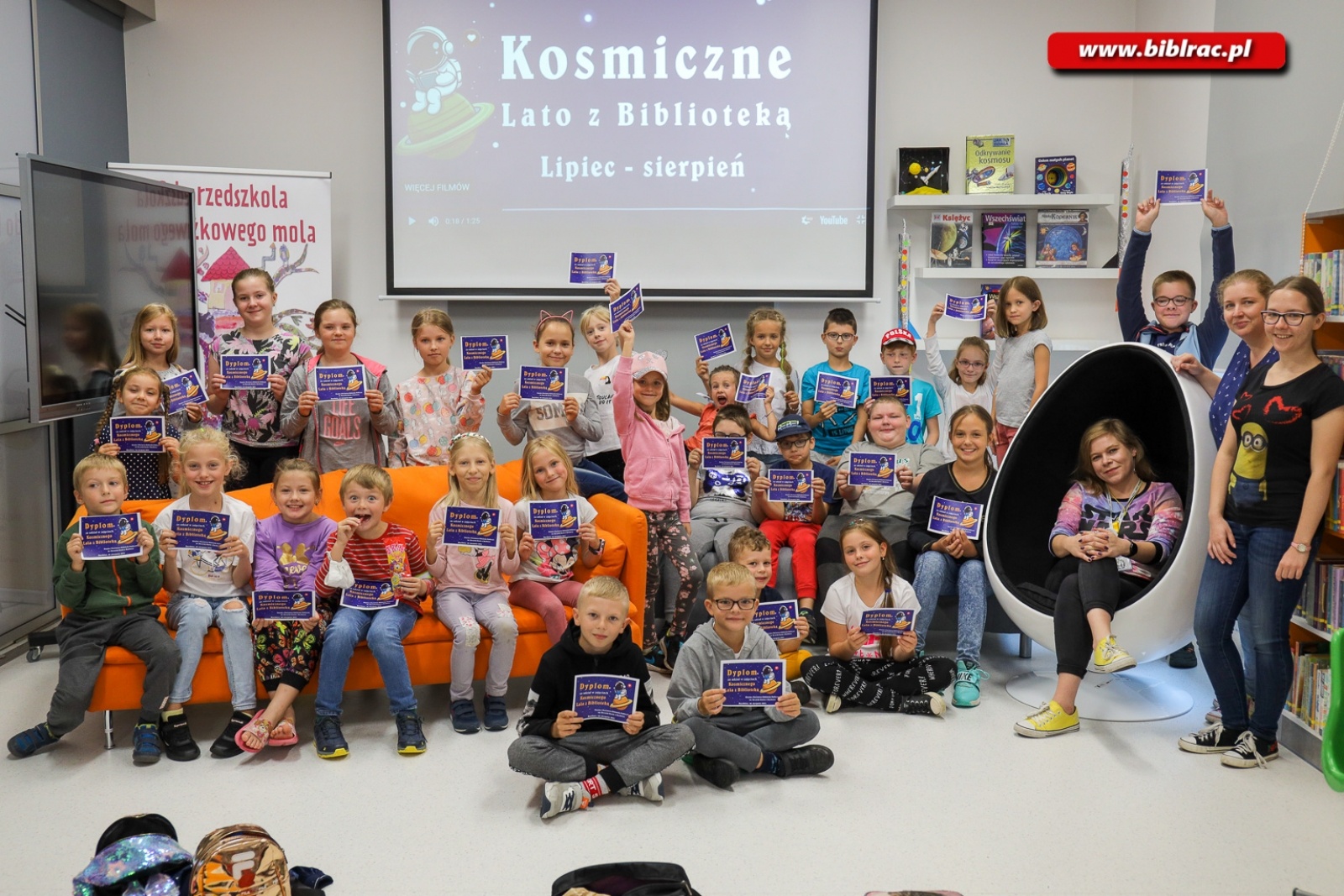 Zdjęcie w galerii na portalu naszraciborz.pl: Kosmiczne lato z biblioteką dobiegło końca [FOTO] wiadomości z regionu