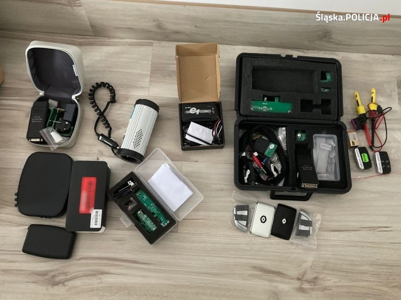 Zdjęcie w galerii na portalu naszraciborz.pl: Śląska policja rozbiła polsko-ukraiński gang. Pomogli śląscy pograniczy z Raciborza wiadomości z regionu