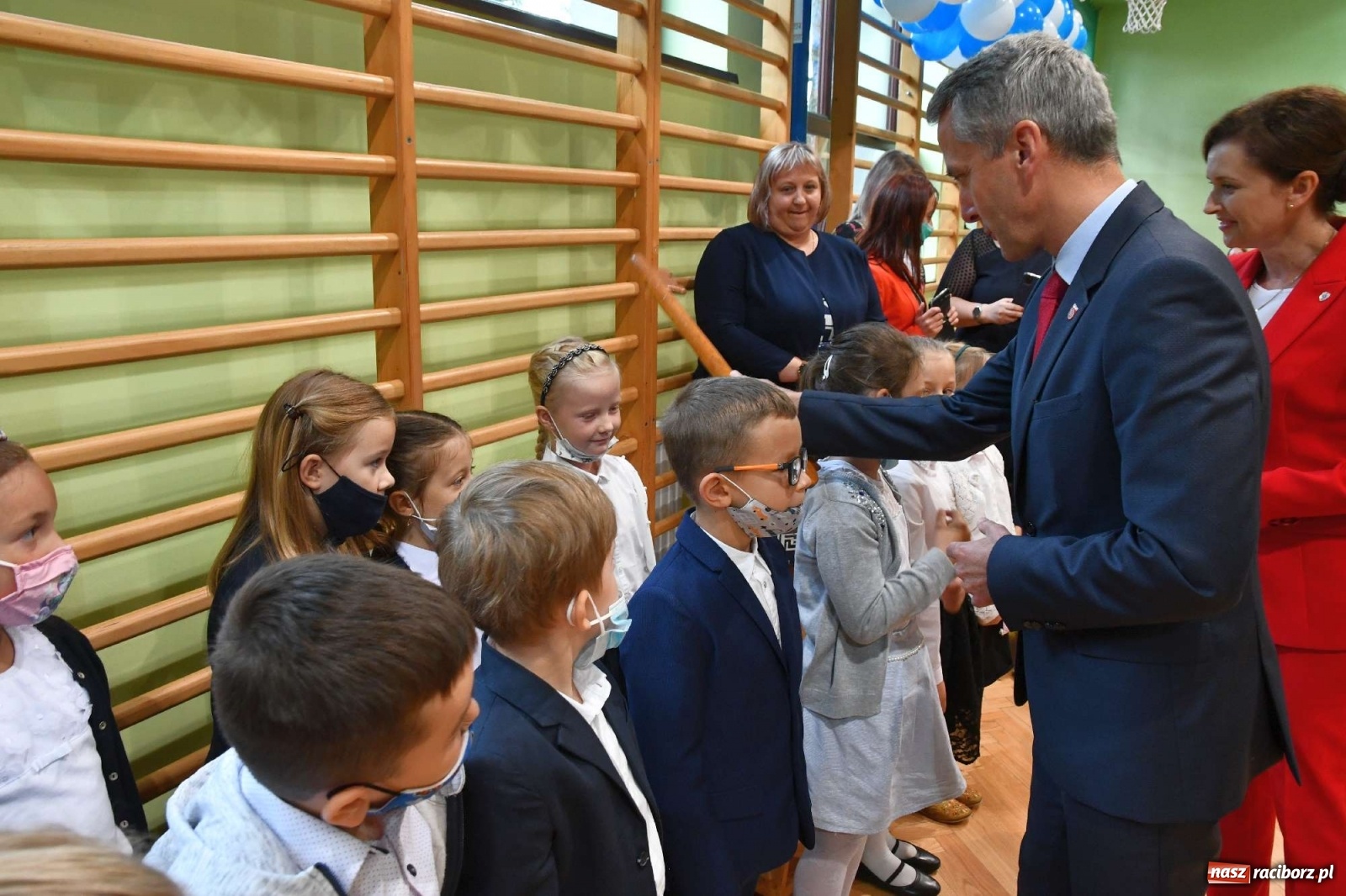 Zdjęcie w galerii na portalu naszraciborz.pl: Potrzeba inżynierów, a nie youtuberów. Miejska inauguracja roku szkolnego w Raciborzu-Brzeziu wiadomości z regionu