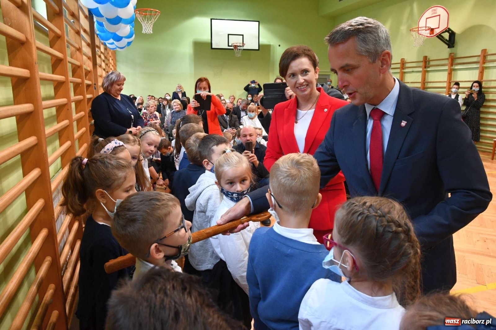 Zdjęcie w galerii na portalu naszraciborz.pl: Potrzeba inżynierów, a nie youtuberów. Miejska inauguracja roku szkolnego w Raciborzu-Brzeziu wiadomości z regionu