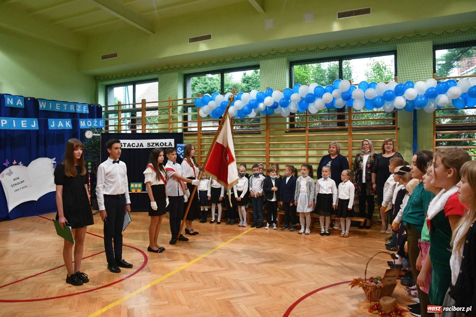 Zdjęcie w galerii na portalu naszraciborz.pl: Potrzeba inżynierów, a nie youtuberów. Miejska inauguracja roku szkolnego w Raciborzu-Brzeziu wiadomości z regionu