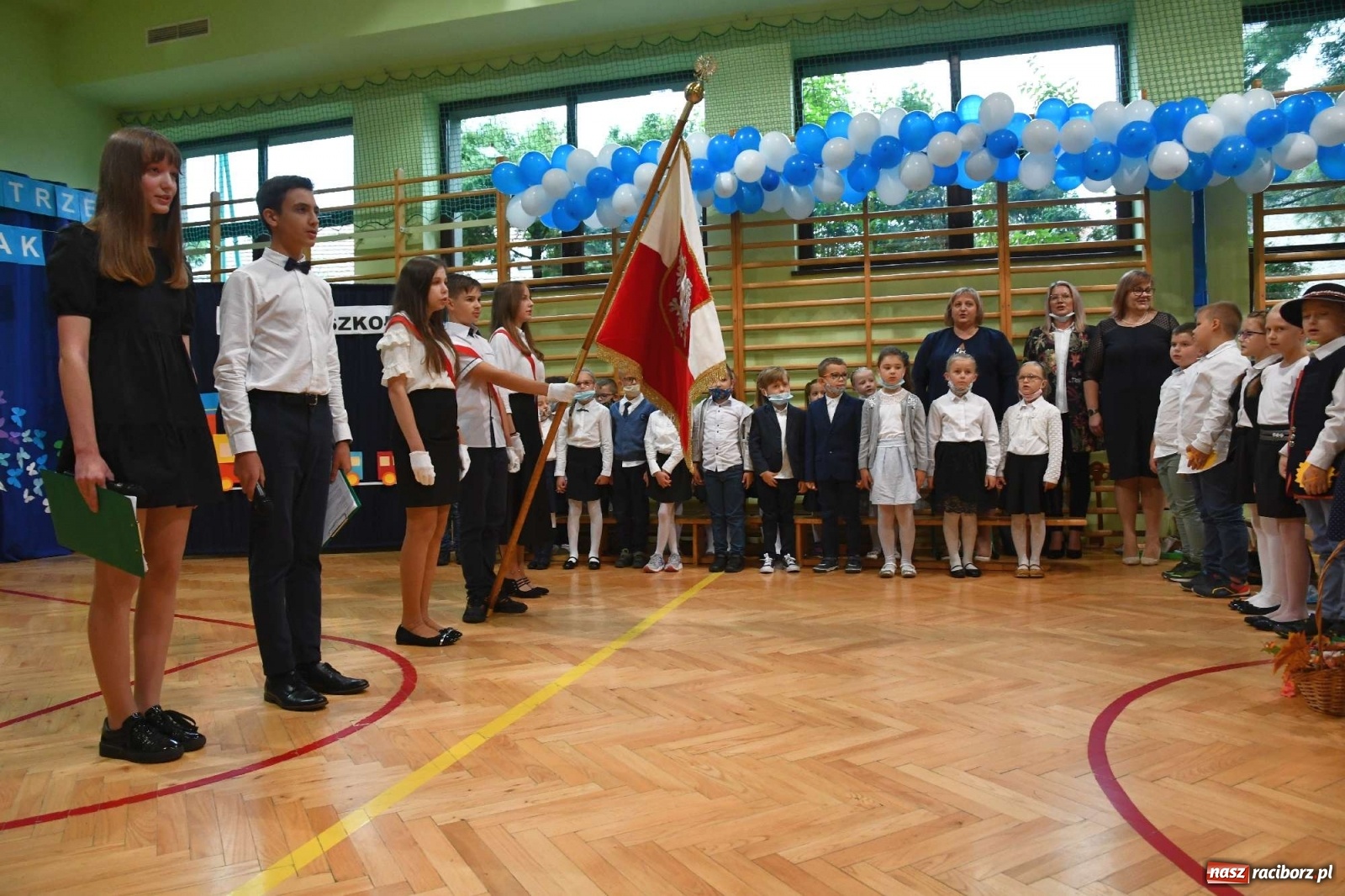 Zdjęcie w galerii na portalu naszraciborz.pl: Potrzeba inżynierów, a nie youtuberów. Miejska inauguracja roku szkolnego w Raciborzu-Brzeziu wiadomości z regionu