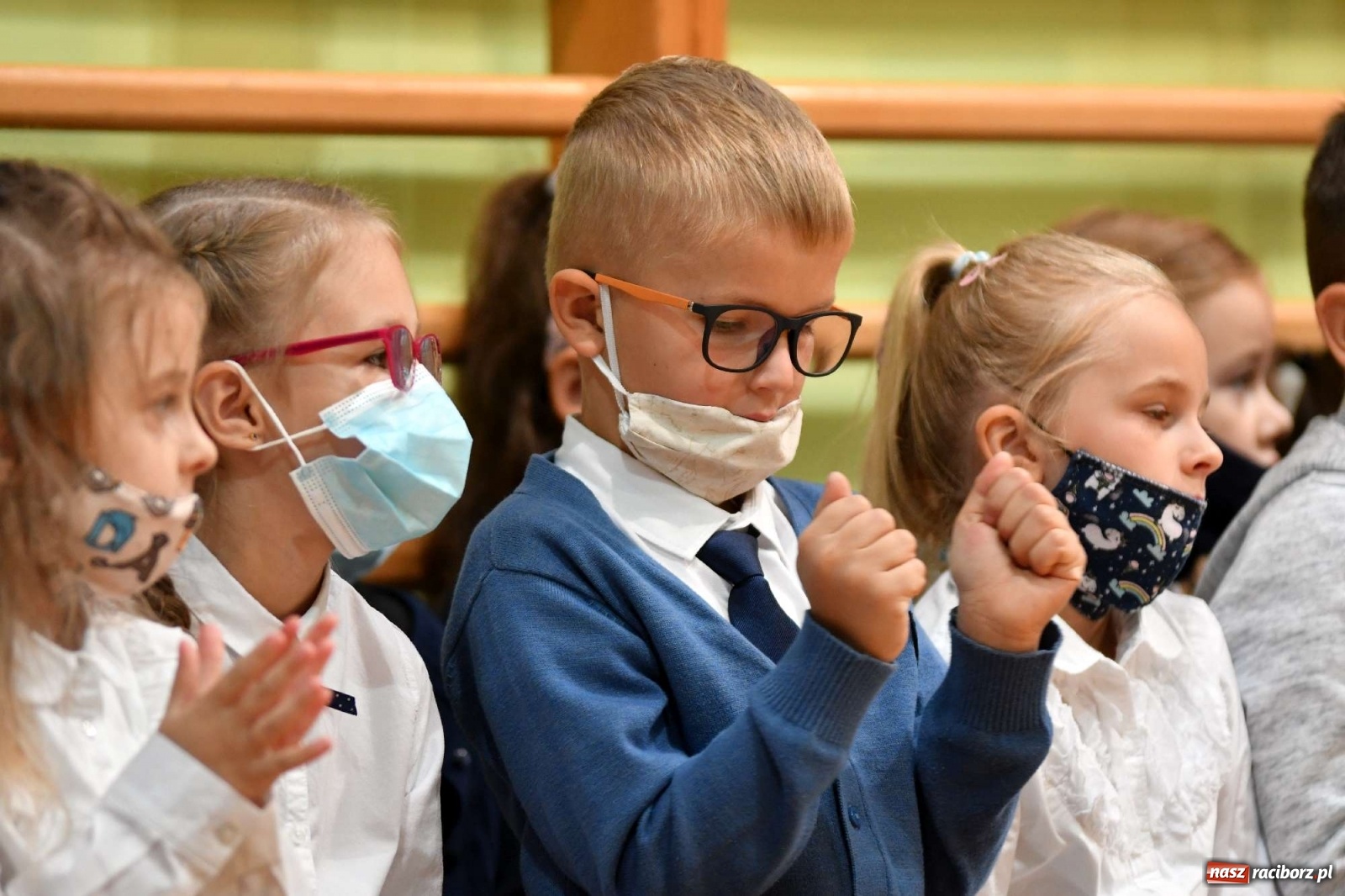 Zdjęcie w galerii na portalu naszraciborz.pl: Potrzeba inżynierów, a nie youtuberów. Miejska inauguracja roku szkolnego w Raciborzu-Brzeziu wiadomości z regionu