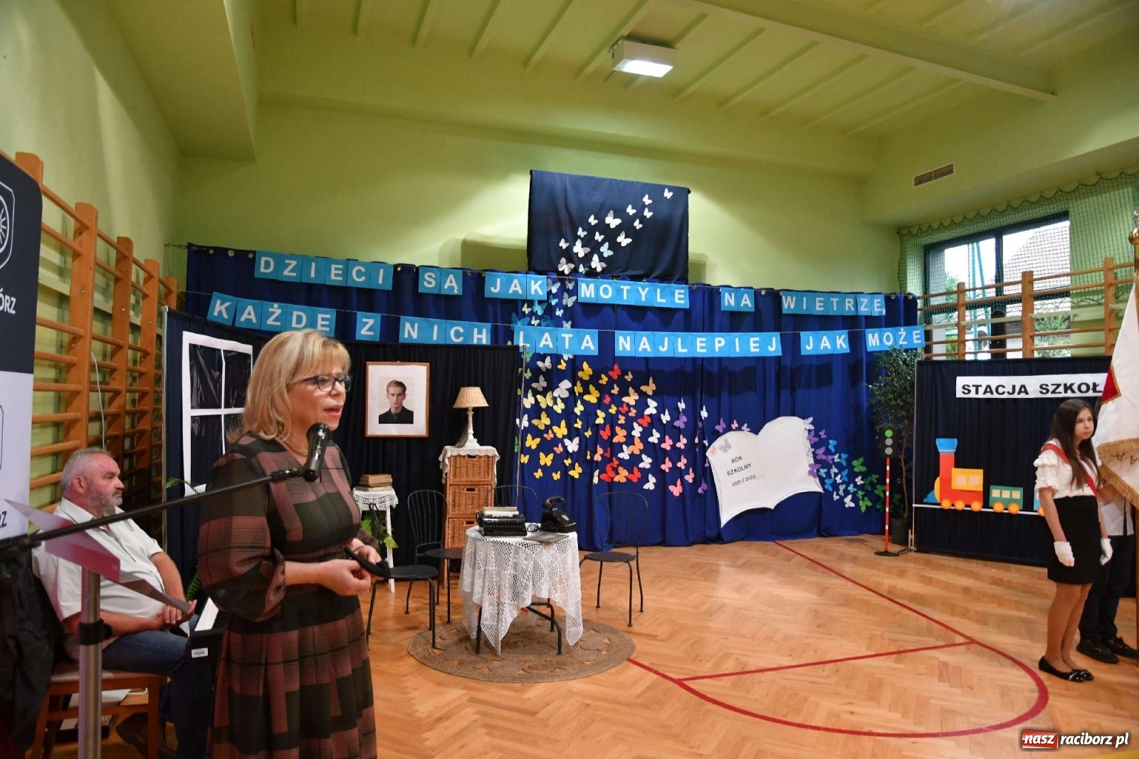 Zdjęcie w galerii na portalu naszraciborz.pl: Potrzeba inżynierów, a nie youtuberów. Miejska inauguracja roku szkolnego w Raciborzu-Brzeziu wiadomości z regionu