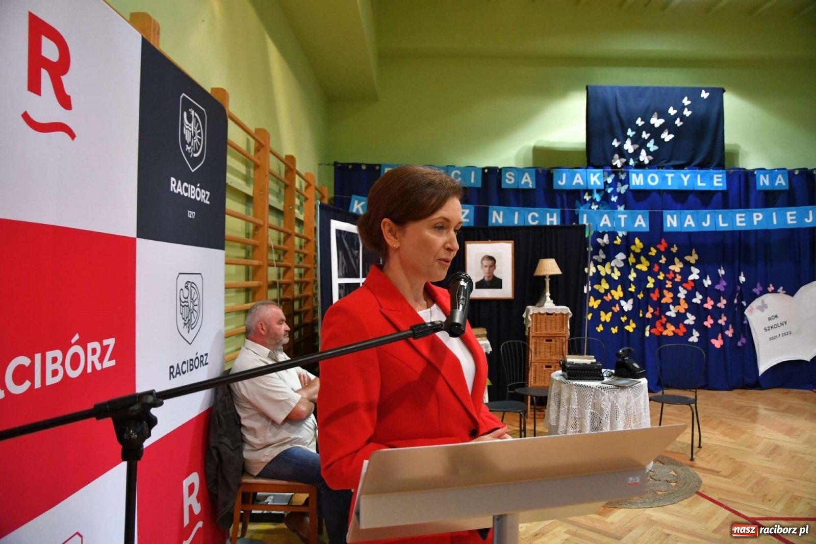 Zdjęcie w galerii na portalu naszraciborz.pl: Potrzeba inżynierów, a nie youtuberów. Miejska inauguracja roku szkolnego w Raciborzu-Brzeziu wiadomości z regionu