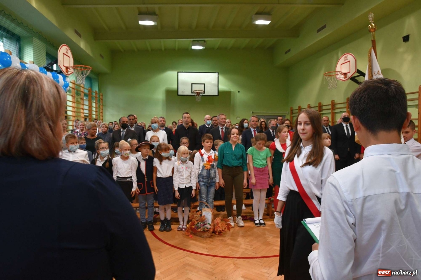 Zdjęcie w galerii na portalu naszraciborz.pl: Potrzeba inżynierów, a nie youtuberów. Miejska inauguracja roku szkolnego w Raciborzu-Brzeziu wiadomości z regionu