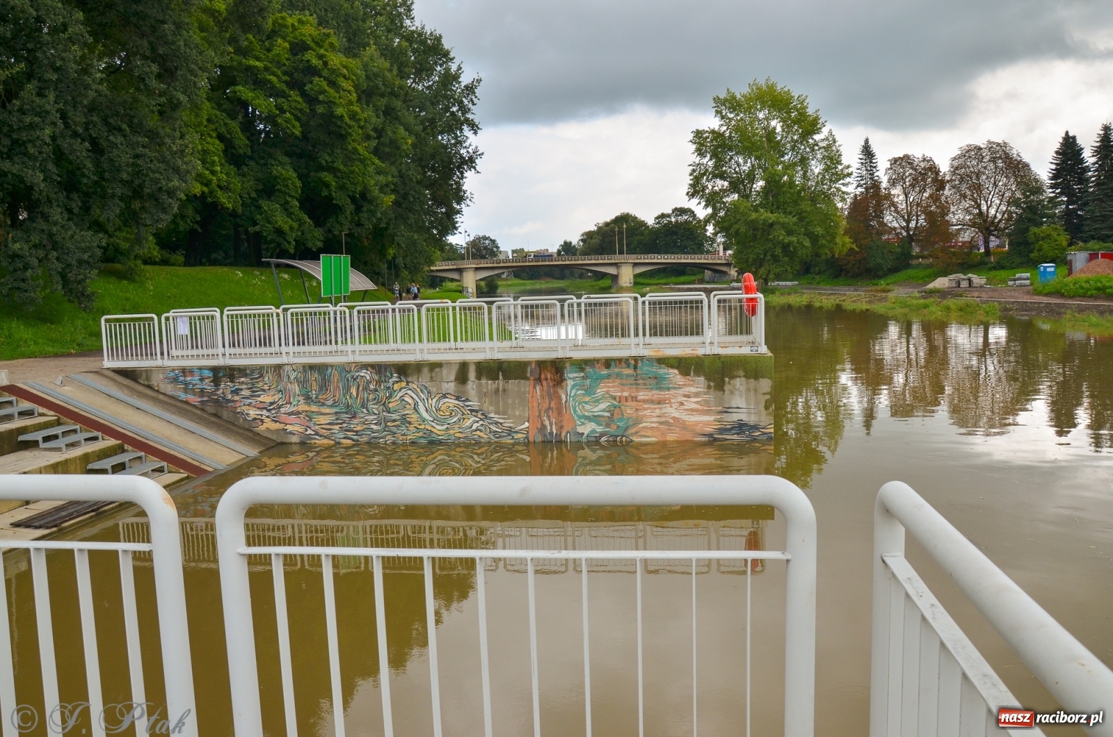 Zdjęcie w galerii na portalu naszraciborz.pl: Komunikaty o sytuacji hydrologicznej na górnej Odrze wiadomości z regionu
