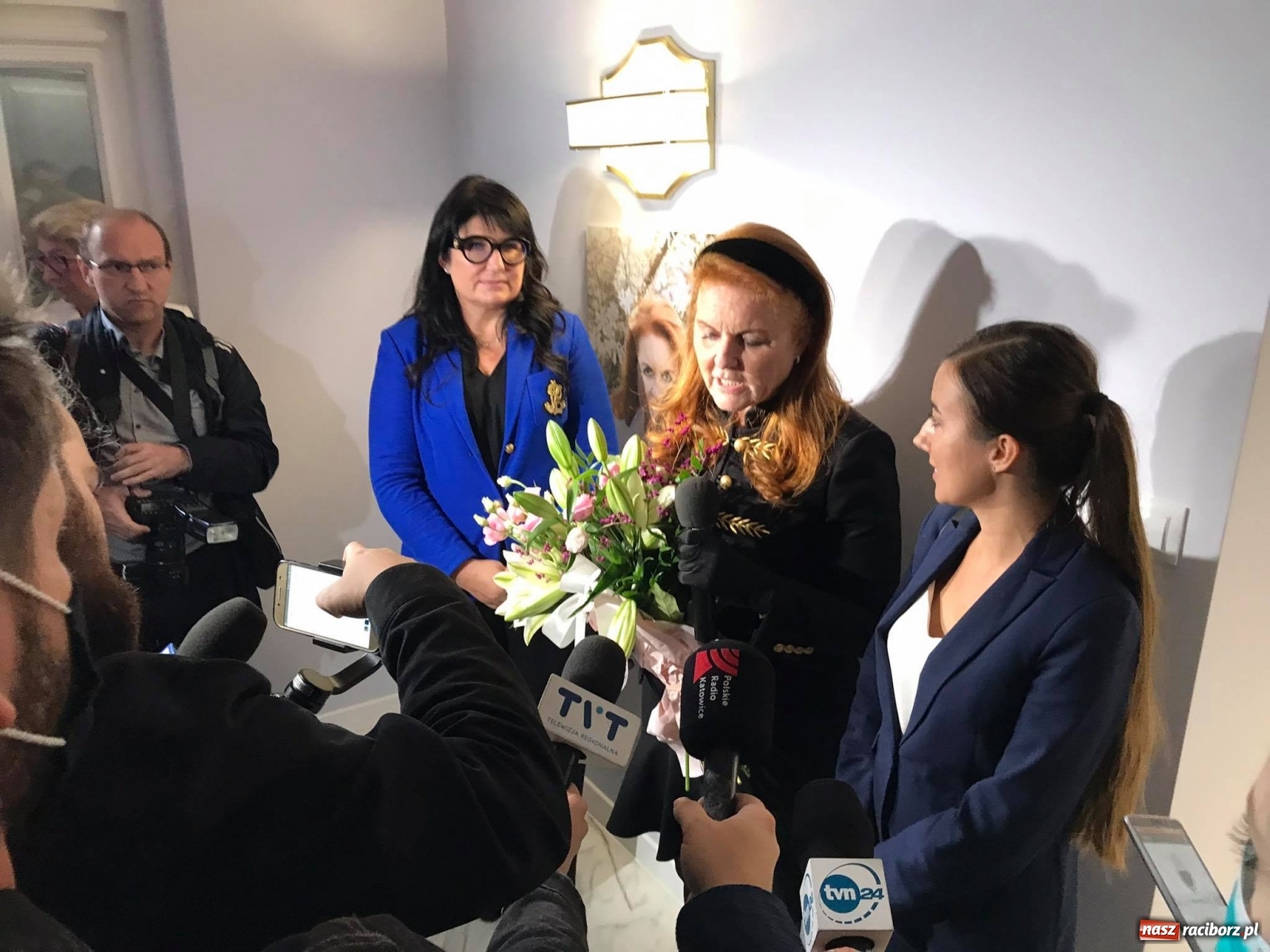 Zdjęcie w galerii na portalu naszraciborz.pl: Księżna Yorku gości dziś w powiecie raciborskim wiadomości z regionu