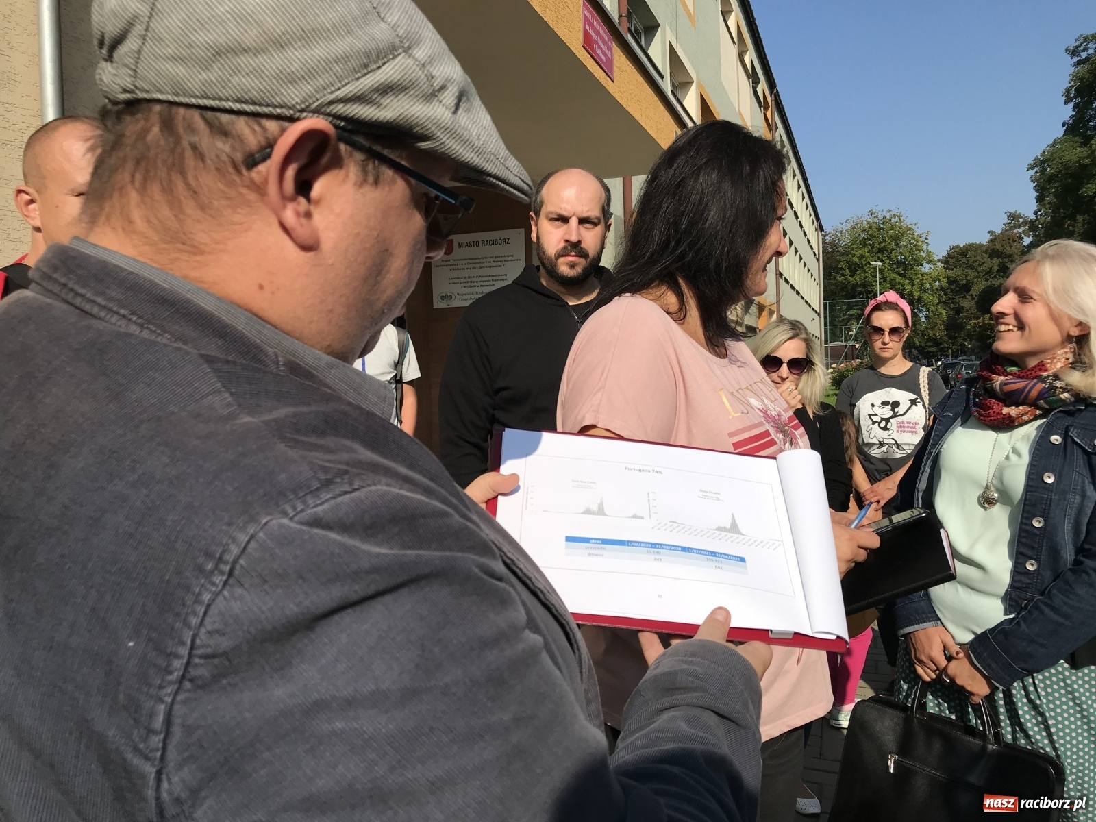 Zdjęcie w galerii na portalu naszraciborz.pl: Raciborskie Veto, Konfederacja i Populus Active o segregacji sanitarnej w szkołach wiadomości z regionu