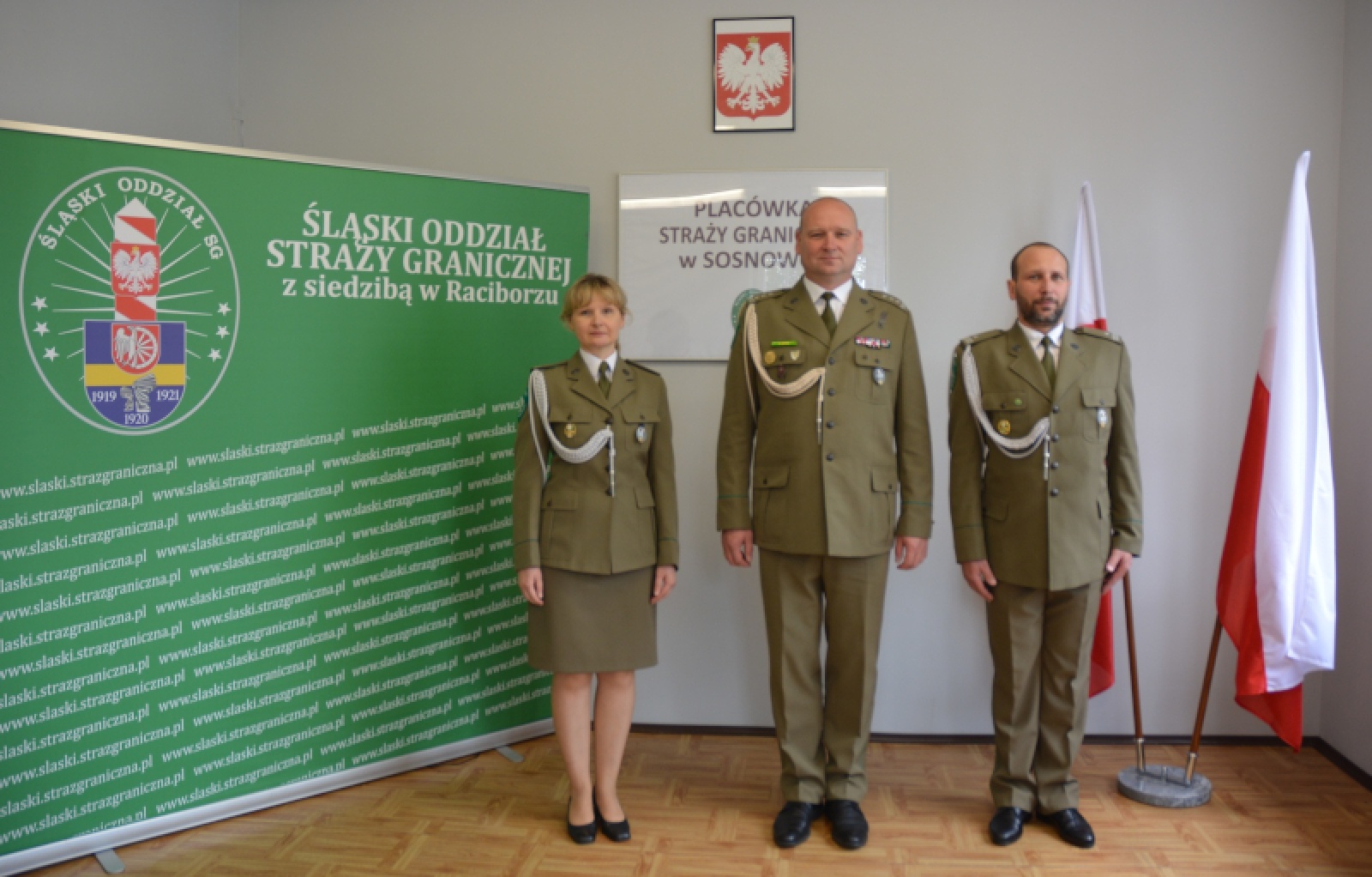 Zdjęcie w galerii na portalu naszraciborz.pl: Śląska Straż Graniczna w Raciborzu ma nową placówkę i sporo chętnych do służby wiadomości z regionu