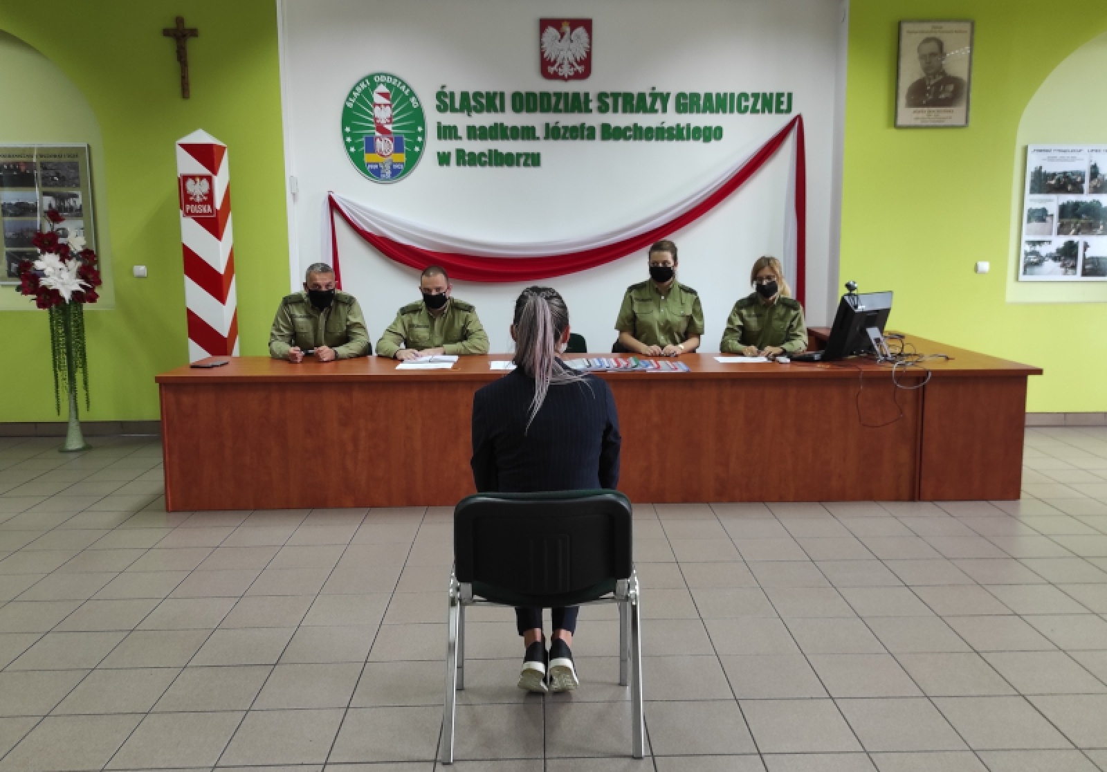 Zdjęcie w galerii na portalu naszraciborz.pl: Śląska Straż Graniczna w Raciborzu ma nową placówkę i sporo chętnych do służby wiadomości z regionu