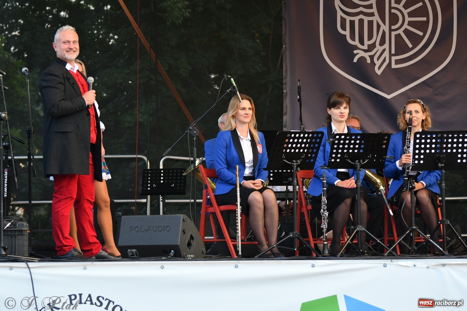 Zdjęcie w galerii na portalu naszraciborz.pl: Biesiada śląska na raciborskim zamku [FOTO i WIDEO] wiadomości z regionu