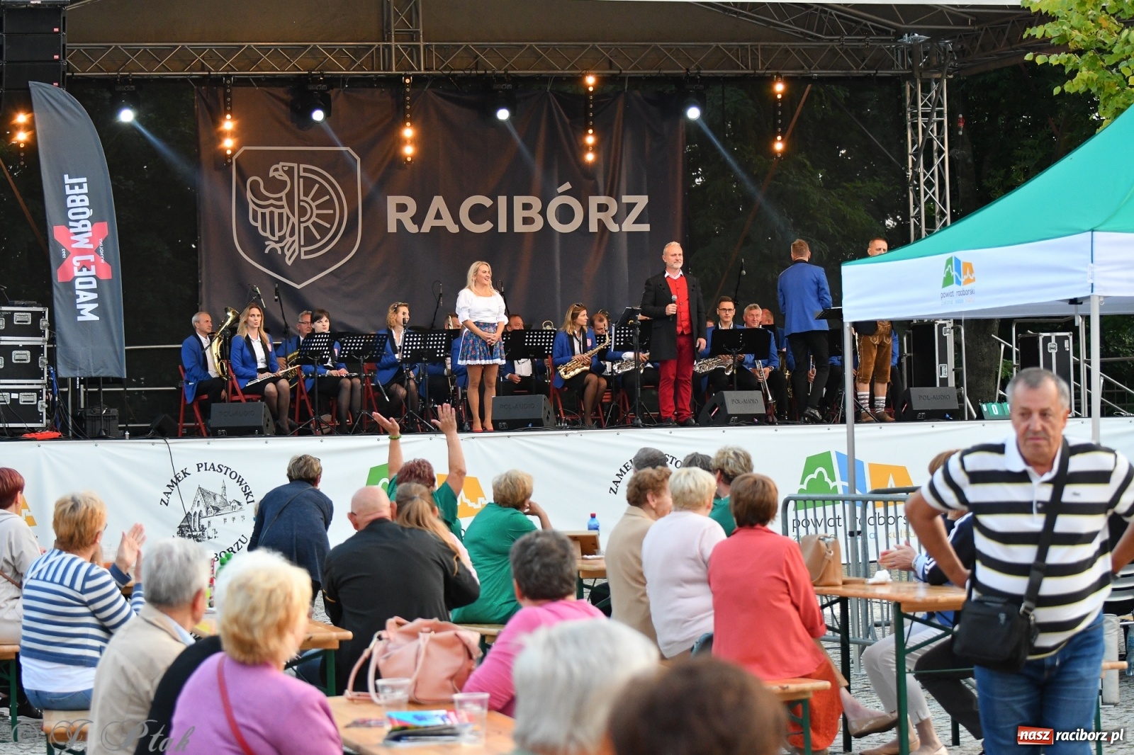 Zdjęcie w galerii na portalu naszraciborz.pl: Biesiada śląska na raciborskim zamku [FOTO i WIDEO] wiadomości z regionu