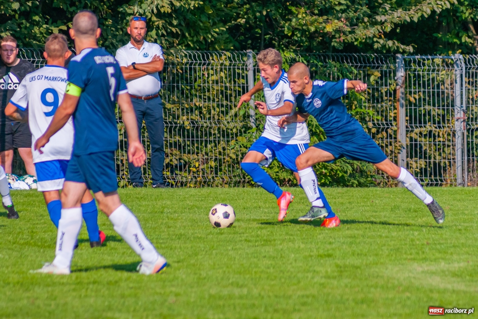 Zdjęcie w galerii na portalu naszraciborz.pl: Derby Raciborza. Zabójcze pięć minut Markowic [FOTO] wiadomości z regionu