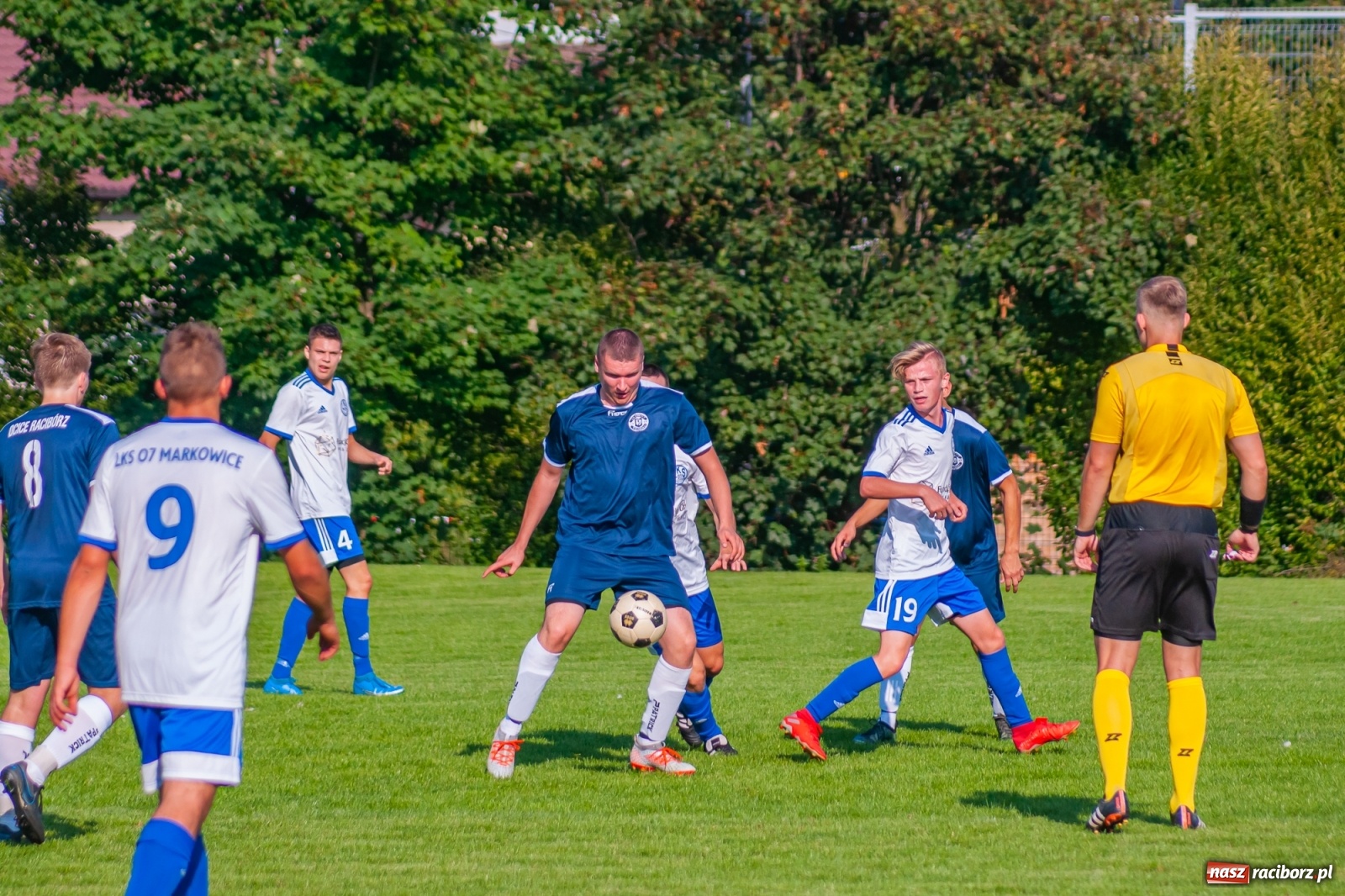 Zdjęcie w galerii na portalu naszraciborz.pl: Derby Raciborza. Zabójcze pięć minut Markowic [FOTO] wiadomości z regionu
