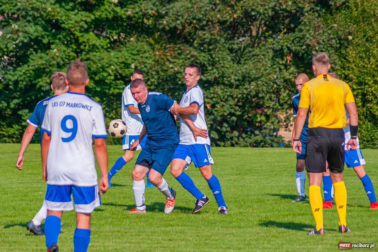 Zdjęcie w galerii na portalu naszraciborz.pl: Derby Raciborza. Zabójcze pięć minut Markowic [FOTO] wiadomości z regionu