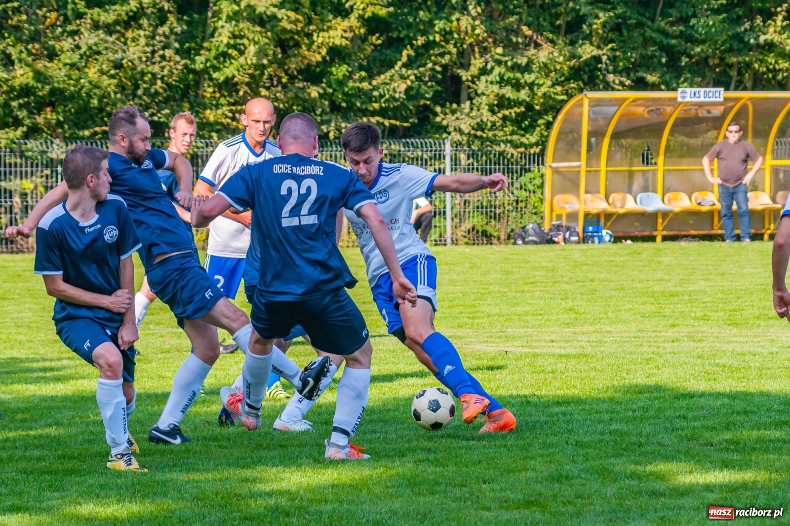 Zdjęcie w galerii na portalu naszraciborz.pl: Derby Raciborza. Zabójcze pięć minut Markowic [FOTO] wiadomości z regionu