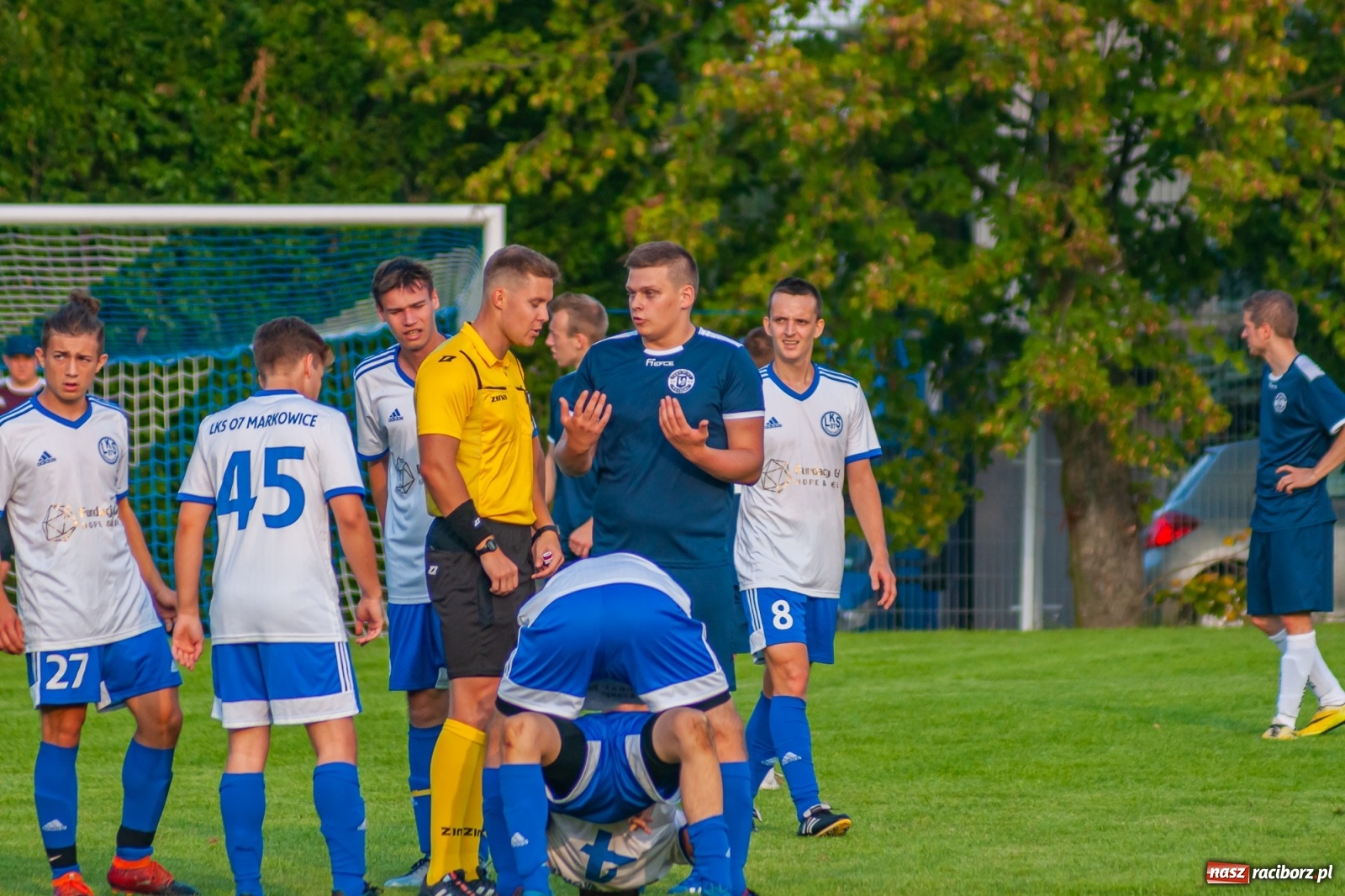Zdjęcie w galerii na portalu naszraciborz.pl: Derby Raciborza. Zabójcze pięć minut Markowic [FOTO] wiadomości z regionu