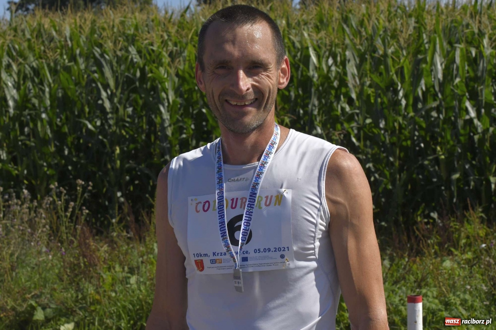 Zdjęcie w galerii na portalu naszraciborz.pl: Colour Run w pełnym słońcu w Krzanowicach [FOTO i WIDEO] wiadomości z regionu
