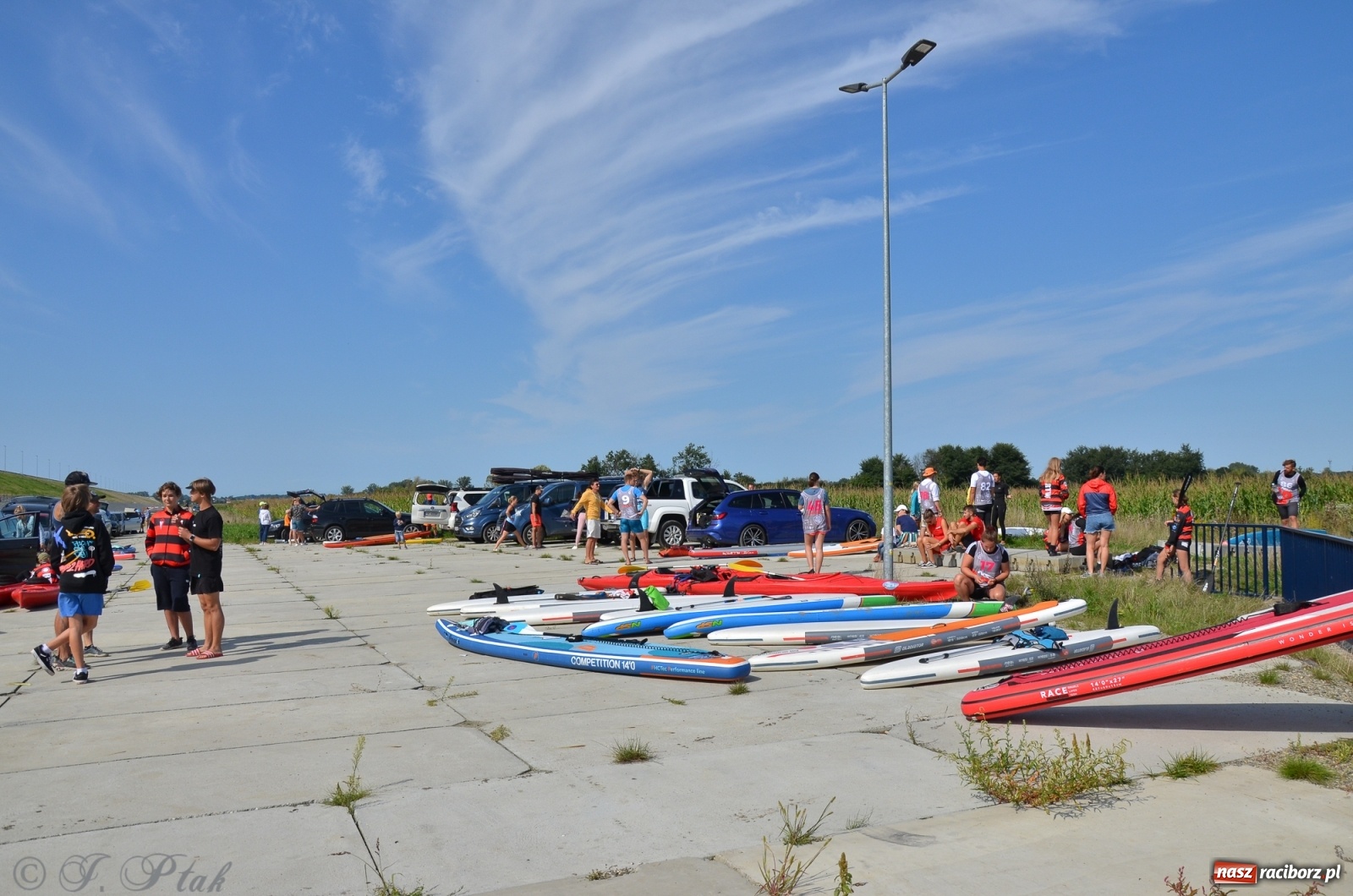 Zdjęcie w galerii na portalu naszraciborz.pl: Regaty Odra Sup Cup - long race wystartował spod zapory [FOTO i WIDEO] wiadomości z regionu