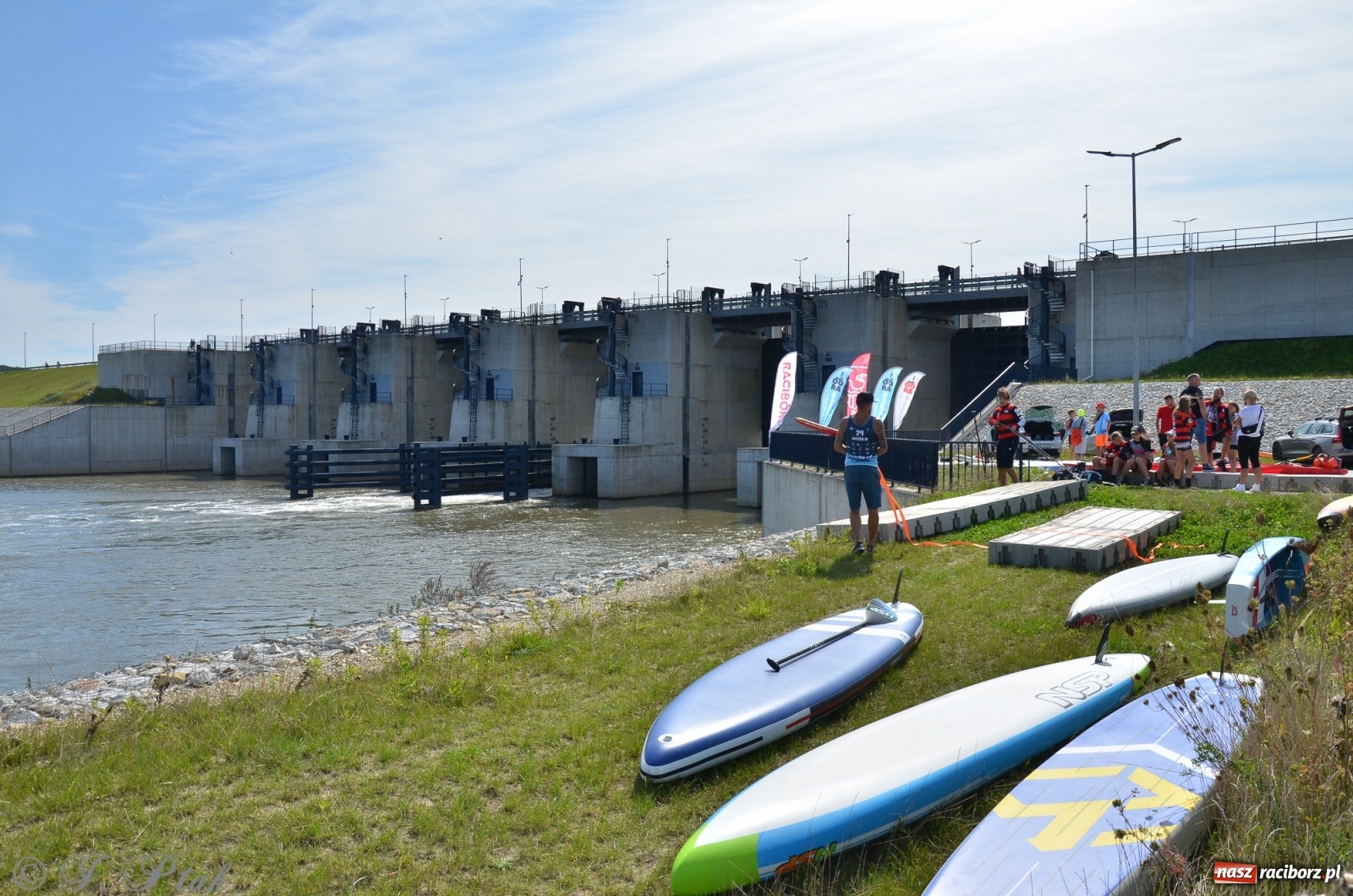 Zdjęcie w galerii na portalu naszraciborz.pl: Regaty Odra Sup Cup - long race wystartował spod zapory [FOTO i WIDEO] wiadomości z regionu