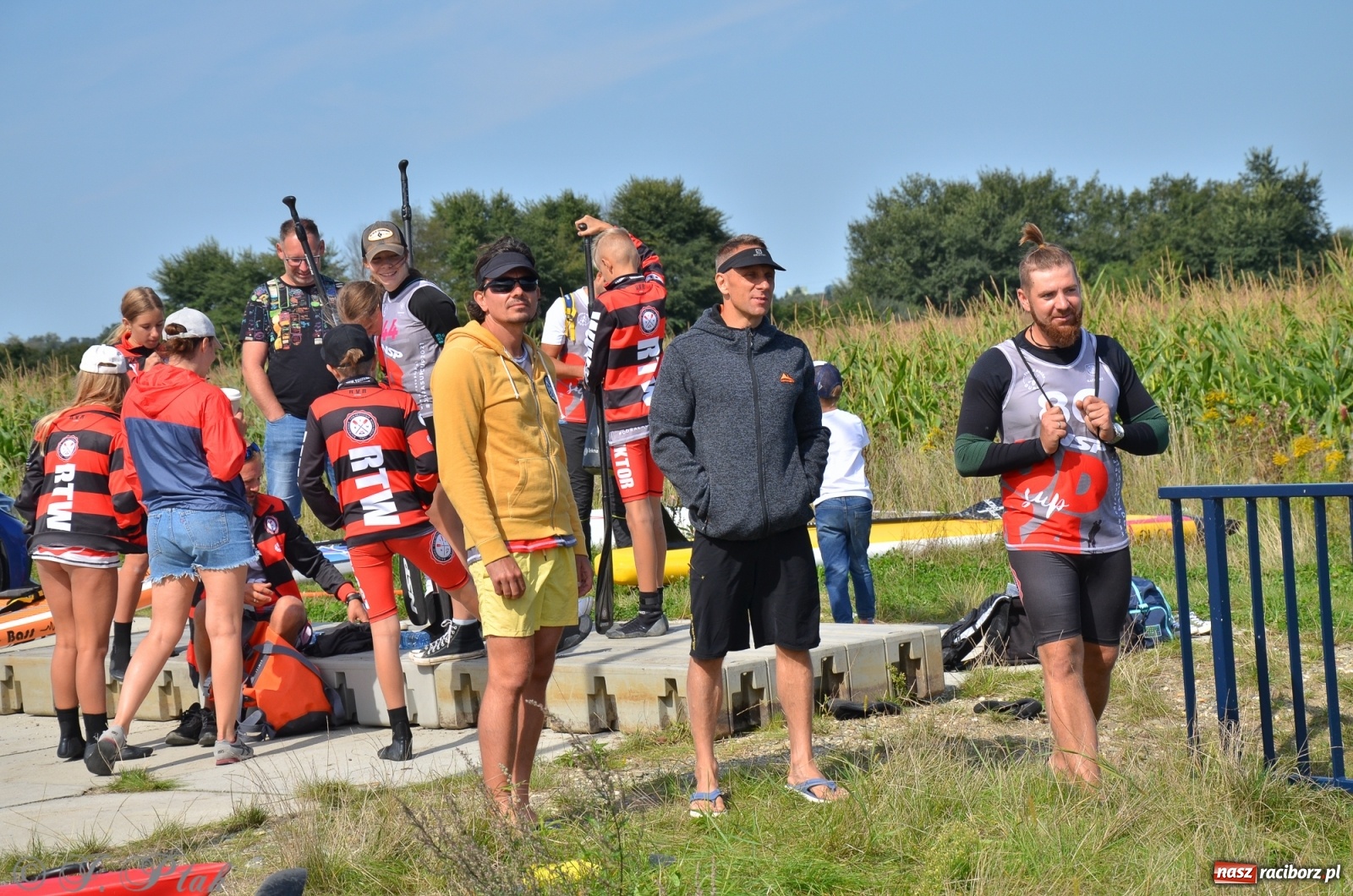 Zdjęcie w galerii na portalu naszraciborz.pl: Regaty Odra Sup Cup - long race wystartował spod zapory [FOTO i WIDEO] wiadomości z regionu