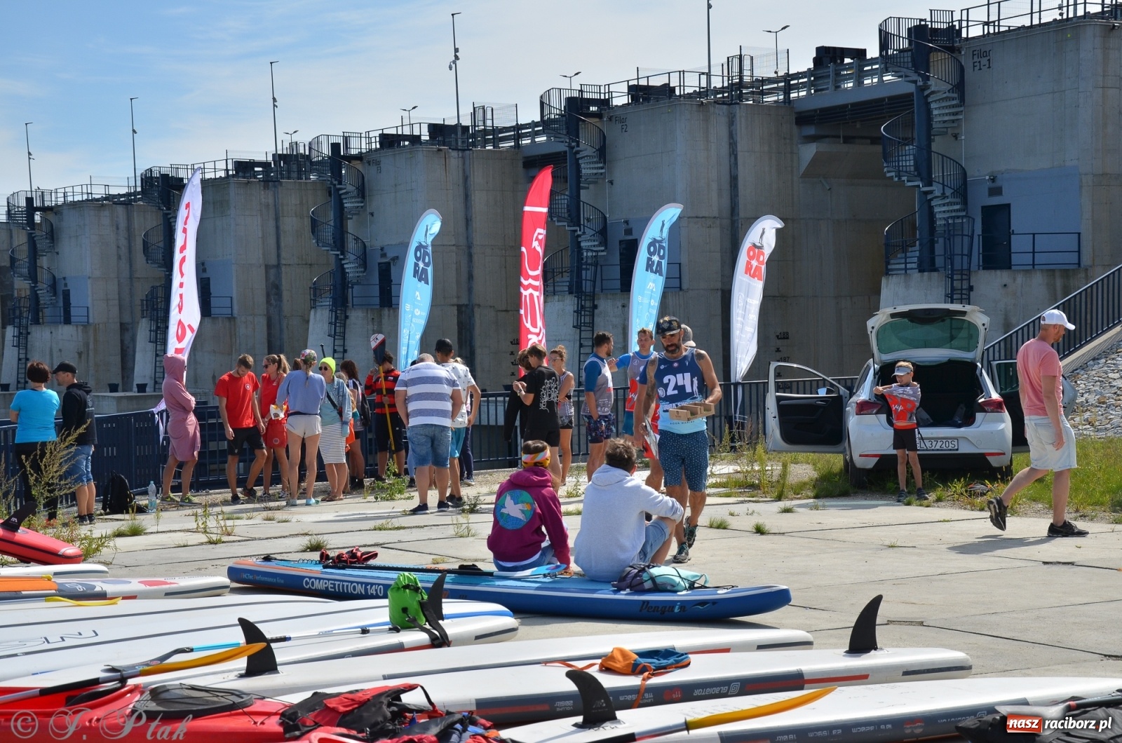 Zdjęcie w galerii na portalu naszraciborz.pl: Regaty Odra Sup Cup - long race wystartował spod zapory [FOTO i WIDEO] wiadomości z regionu