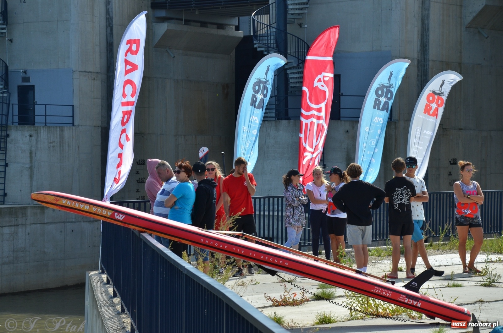 Zdjęcie w galerii na portalu naszraciborz.pl: Regaty Odra Sup Cup - long race wystartował spod zapory [FOTO i WIDEO] wiadomości z regionu