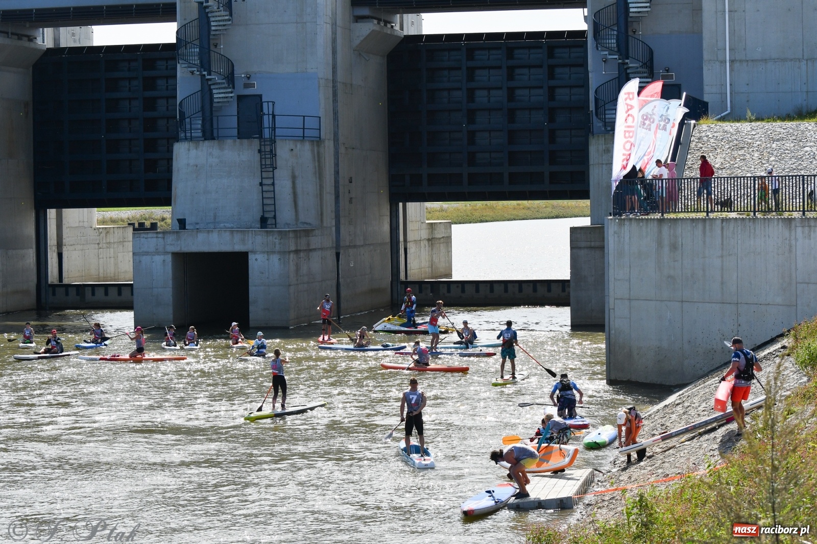 Zdjęcie w galerii na portalu naszraciborz.pl: Regaty Odra Sup Cup - long race wystartował spod zapory [FOTO i WIDEO] wiadomości z regionu
