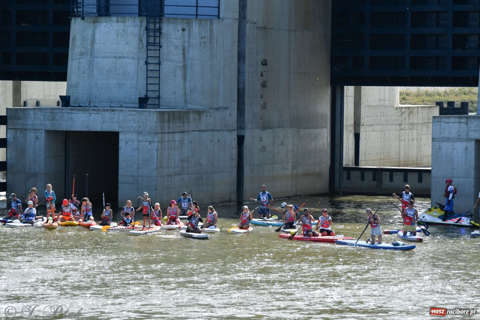 Zdjęcie w galerii na portalu naszraciborz.pl: Regaty Odra Sup Cup - long race wystartował spod zapory [FOTO i WIDEO] wiadomości z regionu