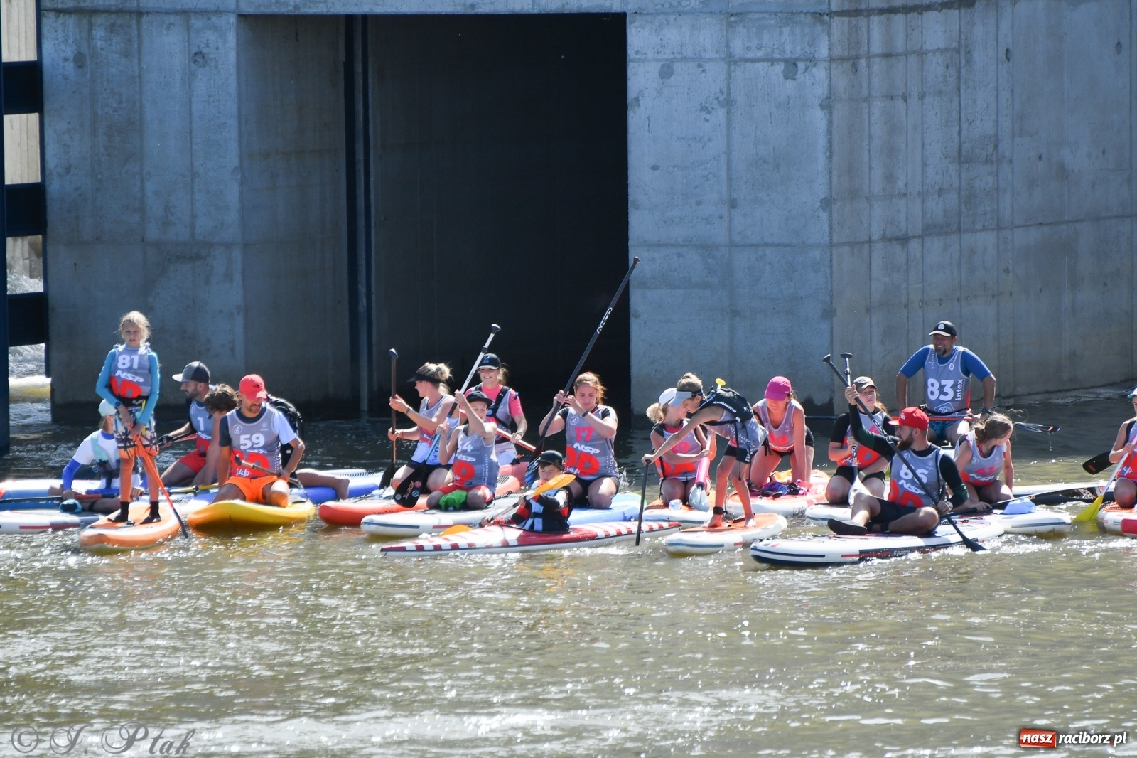 Zdjęcie w galerii na portalu naszraciborz.pl: Regaty Odra Sup Cup - long race wystartował spod zapory [FOTO i WIDEO] wiadomości z regionu