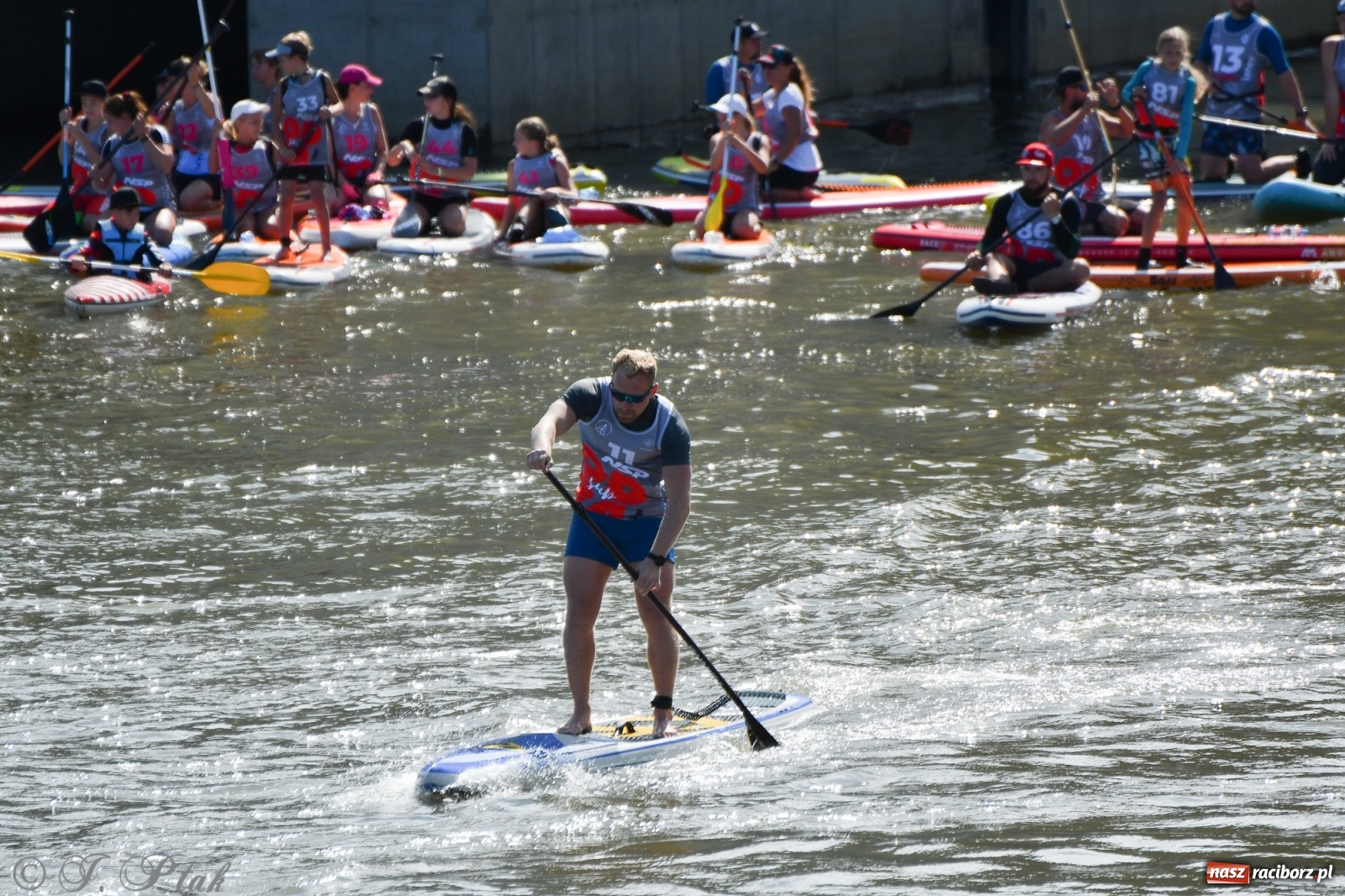 Zdjęcie w galerii na portalu naszraciborz.pl: Regaty Odra Sup Cup - long race wystartował spod zapory [FOTO i WIDEO] wiadomości z regionu
