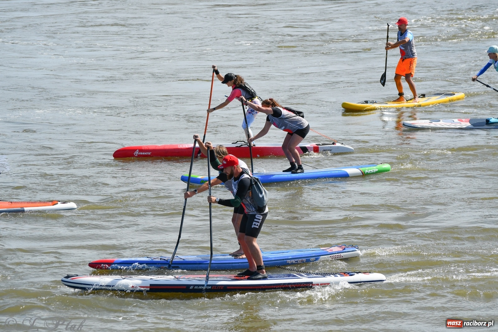 Zdjęcie w galerii na portalu naszraciborz.pl: Regaty Odra Sup Cup - long race wystartował spod zapory [FOTO i WIDEO] wiadomości z regionu