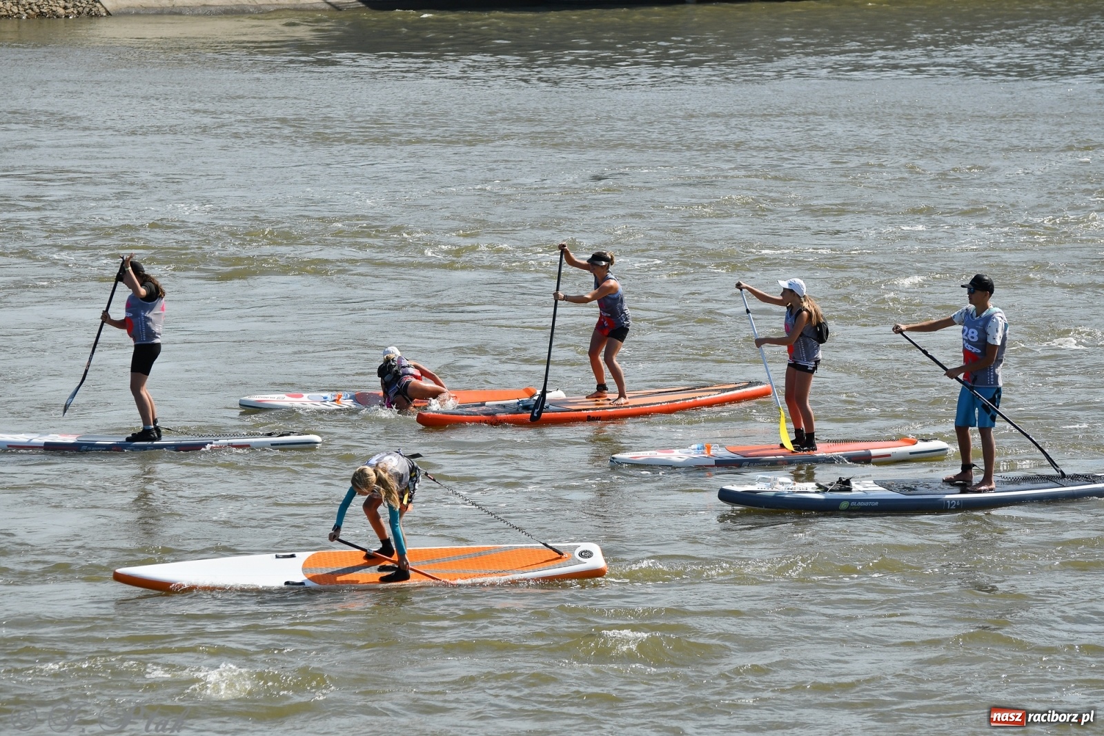 Zdjęcie w galerii na portalu naszraciborz.pl: Regaty Odra Sup Cup - long race wystartował spod zapory [FOTO i WIDEO] wiadomości z regionu