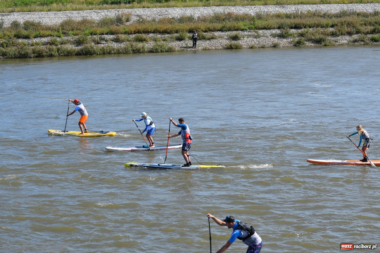 Zdjęcie w galerii na portalu naszraciborz.pl: Regaty Odra Sup Cup - long race wystartował spod zapory [FOTO i WIDEO] wiadomości z regionu