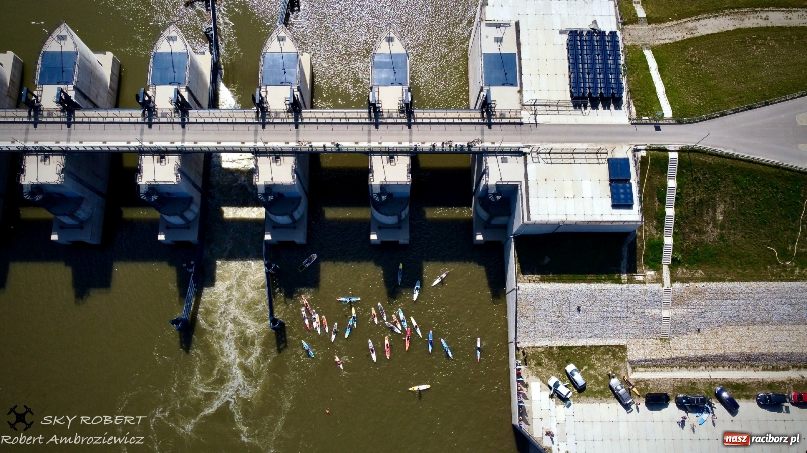 Zdjęcie w galerii na portalu naszraciborz.pl: Regaty Odra Sup Cup - long race wystartował spod zapory [FOTO i WIDEO] wiadomości z regionu
