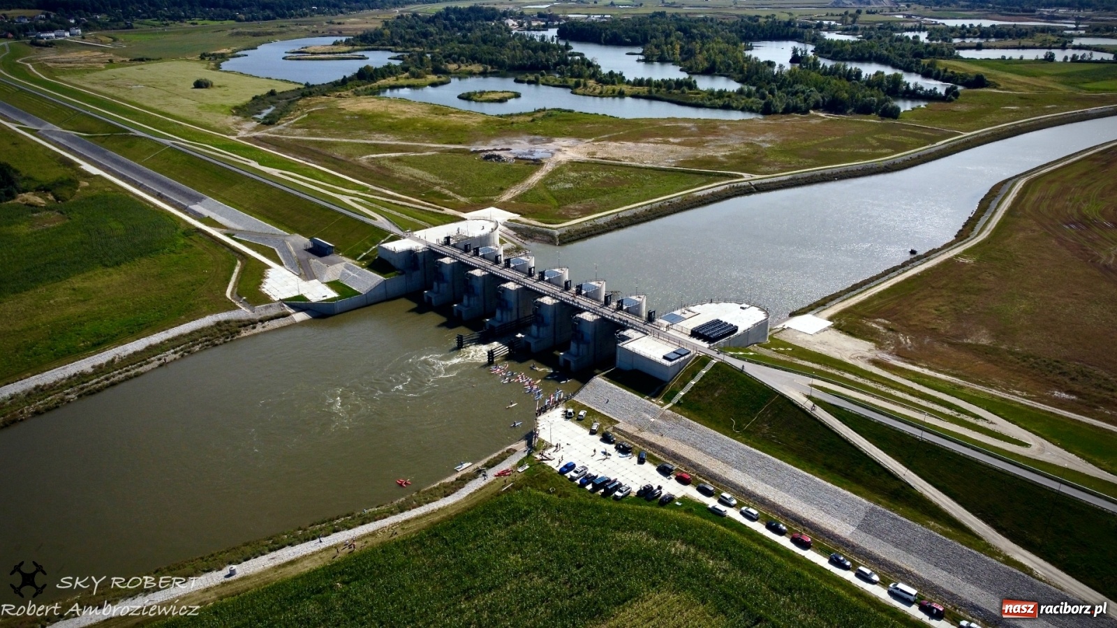 Zdjęcie w galerii na portalu naszraciborz.pl: Regaty Odra Sup Cup - long race wystartował spod zapory [FOTO i WIDEO] wiadomości z regionu