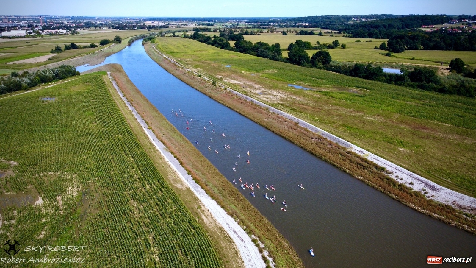 Zdjęcie w galerii na portalu naszraciborz.pl: Regaty Odra Sup Cup - long race wystartował spod zapory [FOTO i WIDEO] wiadomości z regionu