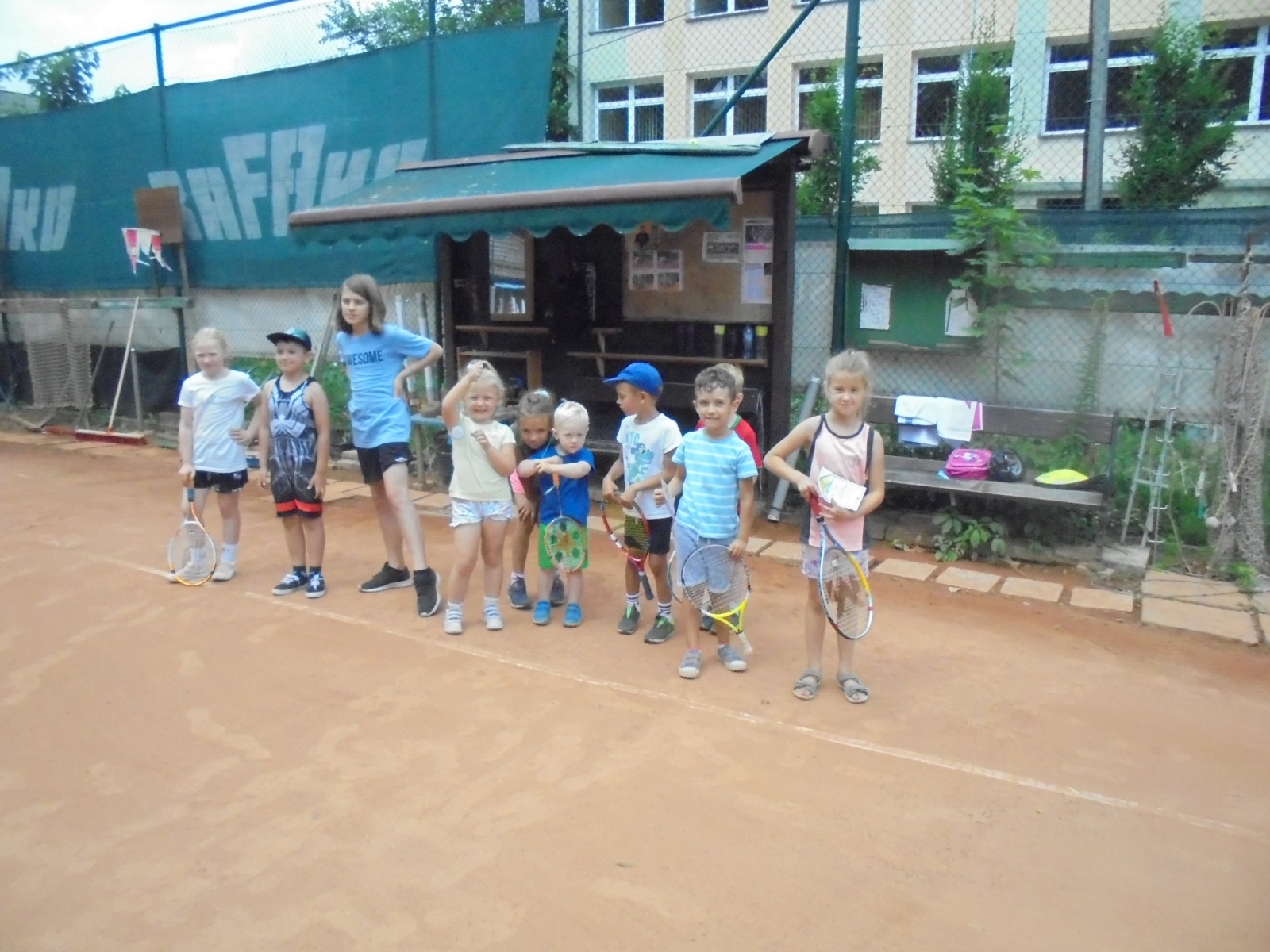 Zdjęcie w galerii na portalu naszraciborz.pl: Wielobój sportowy na korcie TKKF Rafako wiadomości z regionu