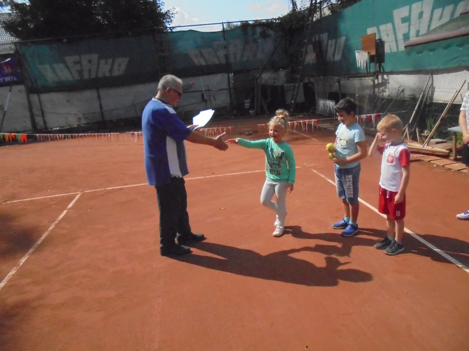 Zdjęcie w galerii na portalu naszraciborz.pl: Wielobój sportowy na korcie TKKF Rafako wiadomości z regionu