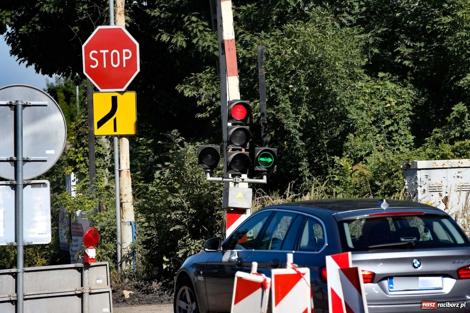 Zdjęcie w galerii na portalu naszraciborz.pl: Oznakowanie wahadła na Brzeskiej-Rybnickiej budzi wątpliwości! wiadomości z regionu