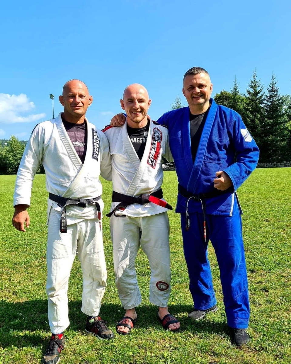 Zdjęcie w galerii na portalu naszraciborz.pl: Damian Kłosek z czarnym pasem BJJ wiadomości z regionu