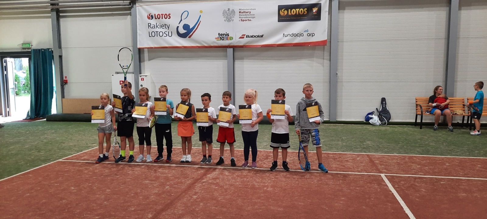 Zdjęcie w galerii na portalu naszraciborz.pl: Raciborski Klub Tenisowy na Talentiadzie 2021 wiadomości z regionu