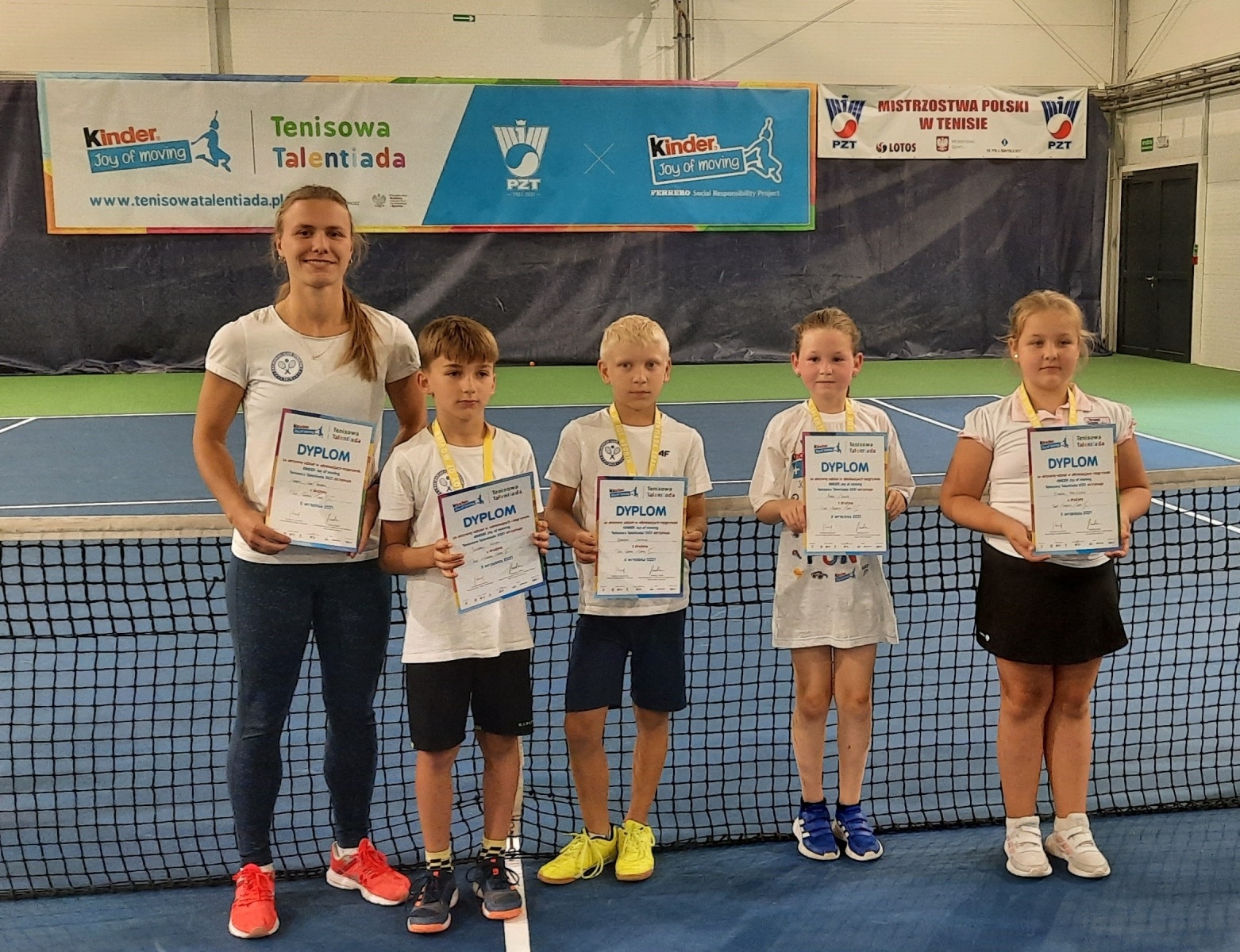 Zdjęcie w galerii na portalu naszraciborz.pl: Raciborski Klub Tenisowy na Talentiadzie 2021 wiadomości z regionu